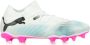 PUMA Future 7 Match Gras Kunstgras Voetbalschoenen (MG) Wit Roze Zwart - Thumbnail 2