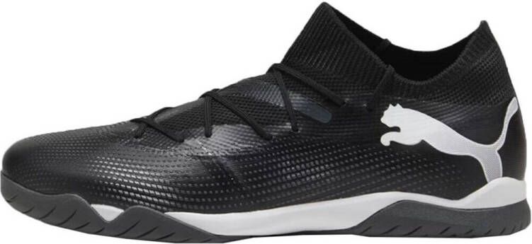 PUMA Future 7 Match Zaalvoetbalschoenen (IN) Zwart Wit - Foto 2