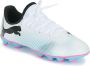 Puma Future 7 Play FG AG Junior voetbalschoenen wit roze blauw Jongens Meisjes Imitatieleer 28 - Thumbnail 6
