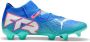 PUMA Future 7 Ultimate Gras Kunstgras Voetbalschoenen (MG) Blauw Turquoise Wit - Thumbnail 2