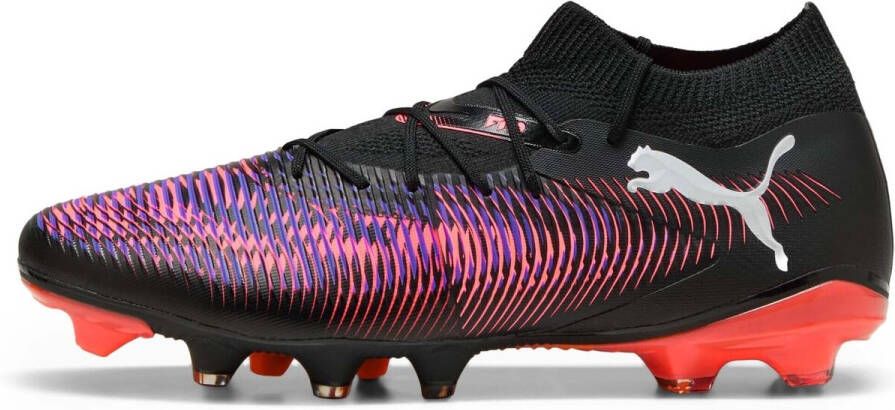 PUMA FUTURE 8 MATCH FG AG Unisex Sportschoenen Black- White-Glowing Red - Foto 3