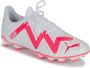 PUMA FUTURE PLAY FG AG Heren Sportschoenen Wit Roze - Thumbnail 4