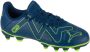 Puma Future Play voetbalschoenen blauw groen Imitatieleer 36 - Thumbnail 3