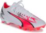 PUMA Ultra Match FG Voetbalschoenen White Black Fire Orchid - Thumbnail 4