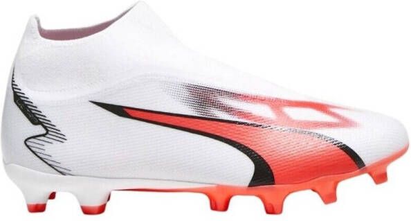 Puma ultra match laceless voetbalschoenen wit rood heren - Foto 3
