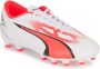 PUMA Ultra Play Gras Kunstgras Voetbalschoenen (MG) Kids Wit Rood Zwart - Thumbnail 5