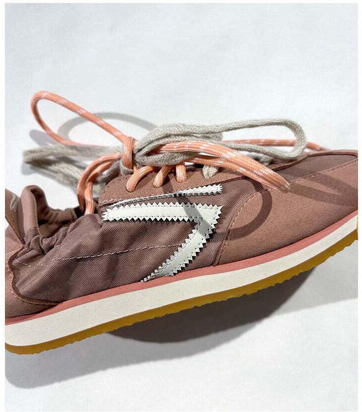 Puraai Sneakers Panther Vintage Peach Milk