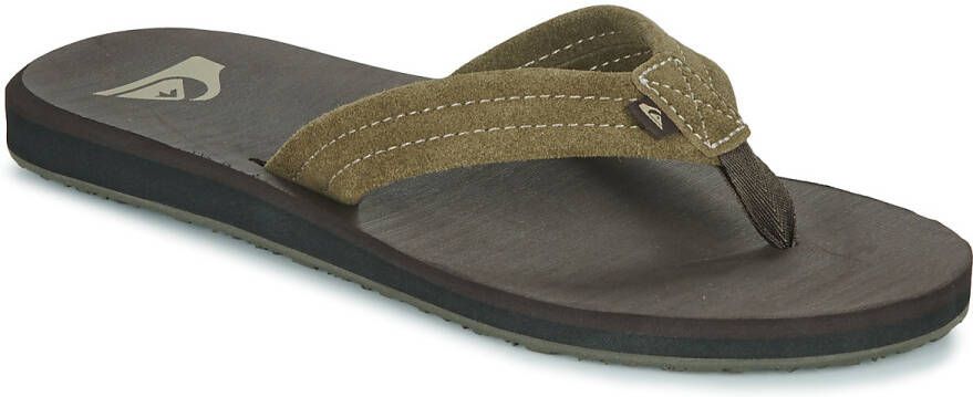 Quiksilver Carver Suede Core Sandalen zwart bruin