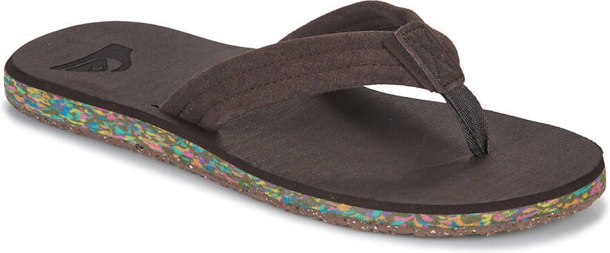 Quiksilver Teenslippers CARVER SUEDE RECYCLED
