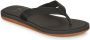 Quiksilver Molokai Nubuck II Heren Slippers Solid Black - Thumbnail 2