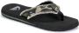 Quiksilver Monkey Abyss Heren Slippers Green Brown Black - Thumbnail 1
