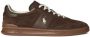 Ralph Lauren Lage Sneakers HERITAGE AERA 809973707001-CHOCOLATE BROWN - Thumbnail 3