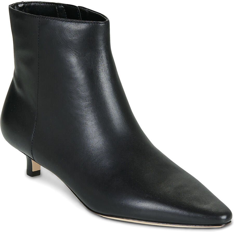 Lauren Ralph Lauren Laarsje van echt leer met kitten heel