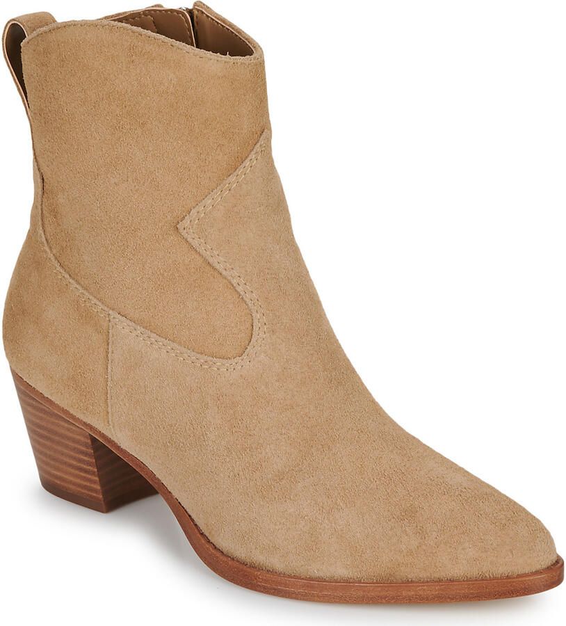 Lauren Ralph Lauren Hoge hakken Harpher-Boots-Bootie in bruin - Foto 2