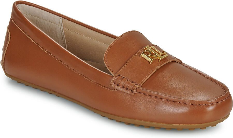 Lauren Ralph Lauren Loafers met labeldetail model 'BARNSBURY'