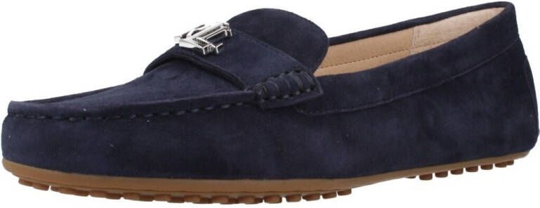 Lauren Ralph Lauren Leren instappers met labelapplicatie model 'BARNSBURY'