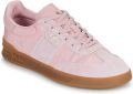 Polo Ralph Lauren Low-Top-sneakers van echt leer model 'AERA' - Roze