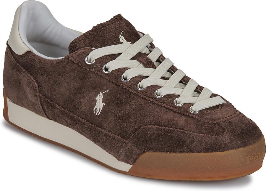 Polo Ralph Lauren Lage sneakers van echt suède model 'HESTER'