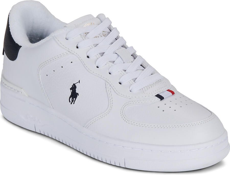 Polo Ralph Lauren Sneakers van gecoate leermix model 'MASTER COURT' - Foto 2