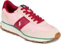 Polo Ralph Lauren Sneakers van leermix model 'TRAIL125' - Rood