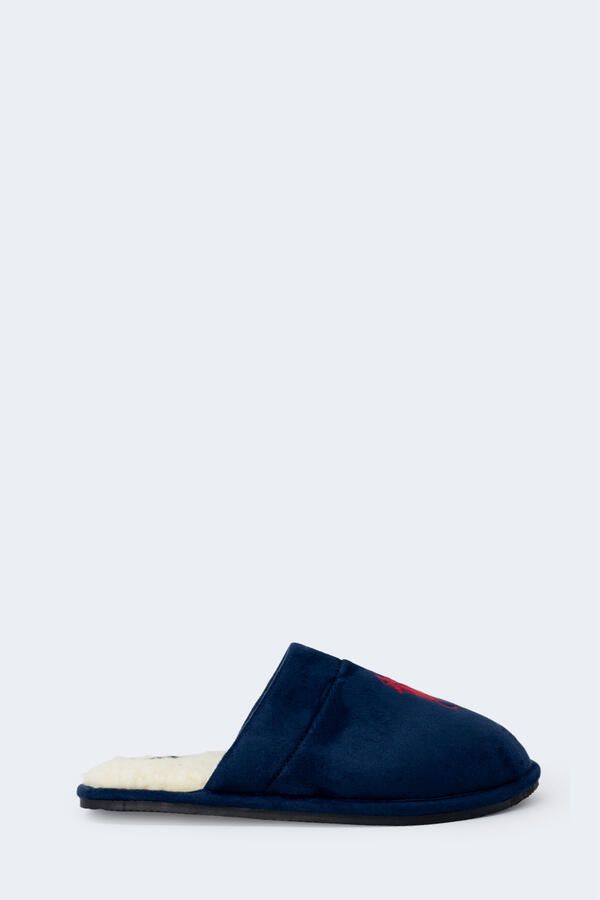 Ralph Lauren Comfortabele en stijlvolle Klarence pantoffels Blauw Heren - Foto 4