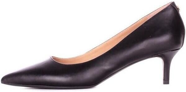 Lauren Ralph Lauren Pumps van leer met elastisch riempje model 'ADRIENNE'