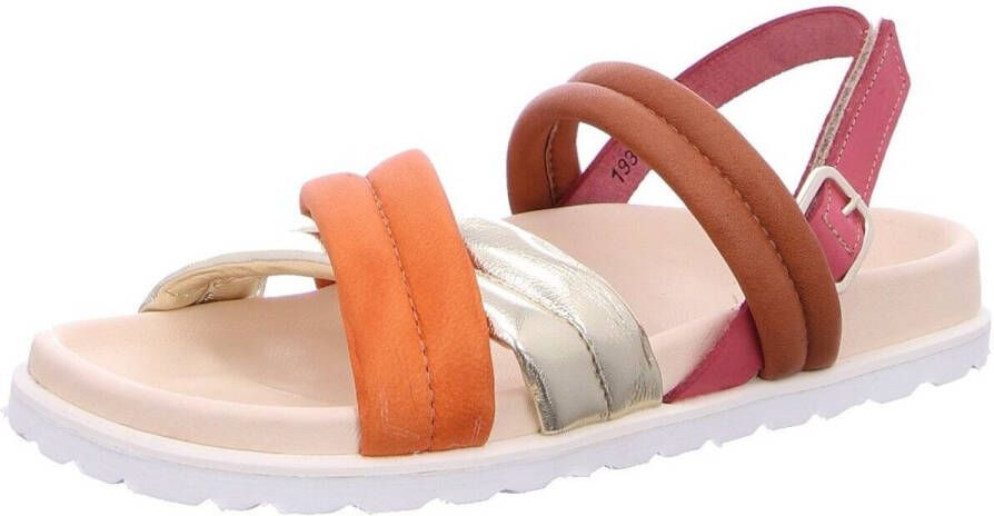 RED-RAG Cognac Sandalen | 19366