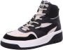 RED-RAG Zwarte hoge sneaker | 13370 - Thumbnail 1