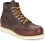 Red Wing Shoes Klassieke Moc Toe Briar Oil Slick Laarzen Brown Heren - Thumbnail 2