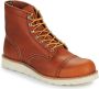 Red Wing Shoes Iron Ranger Traction Tred Oro Legacy Brown Heren - Thumbnail 2