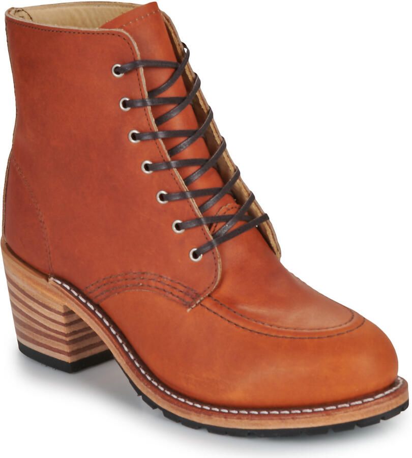 Red Wing Shoes 3404 Laarzen Stijlvolle en tijdloze hakken voor vrouwen Brown Dames - Foto 4