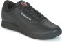 Reebok Classics Princess Leather Dames Sneakers Sportschoenen Schoenen Zwart CN2211 - Thumbnail 3