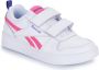 Reebok Classics Royal Prime 2.0 KC sneakers wit fuchsia paars Jongens Meisjes Imitatieleer 30.5 - Thumbnail 3