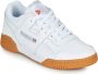 REEBOK CLASSICS Workout Plus Sneakers White Carbon Classic Red Reebok Royal Gum - Thumbnail 4