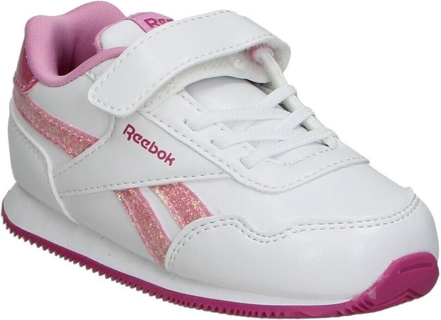 Reebok Classics Royal Prime Jog 3.0 sneakers wit roze Jongens Meisjes Imitatieleer 21.5 - Foto 6
