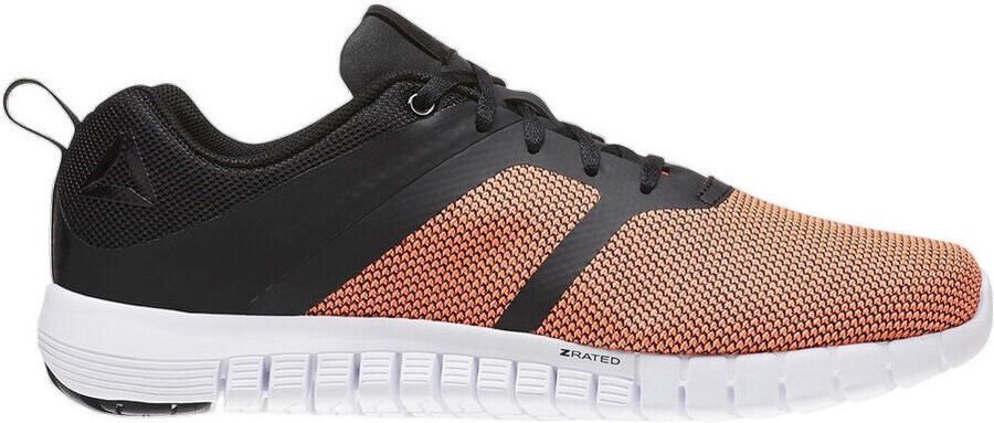 Reebok Sport Lage Sneakers Baskets Zquick Lite noir orange