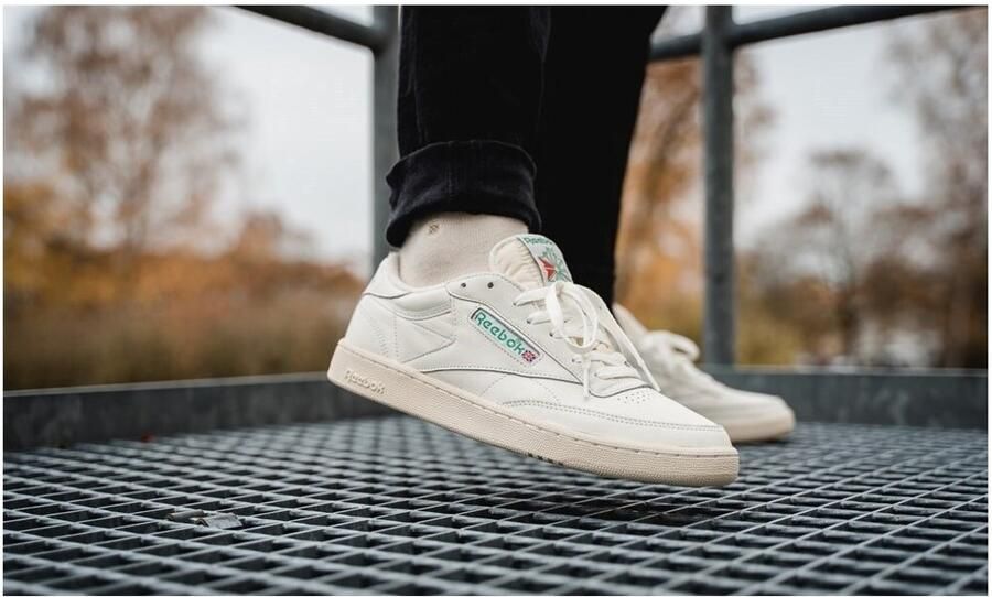 REEBOK Lage Sneakers Club C 85 Vintage Maat: 36 Materiaal: Leer Kleur: Beige - Foto 14