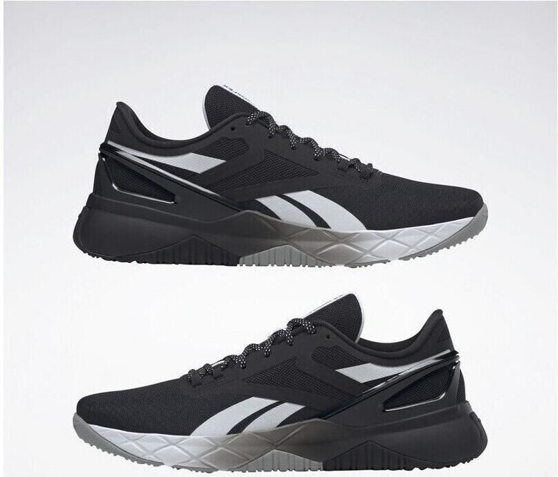 Reebok nanoflex sportschoenen zwart wit heren