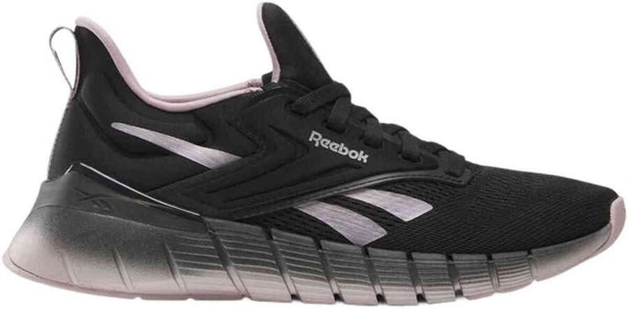 Reebok Sport Lage Sneakers Zapatillas Nano Gym negro rosa pastel mujer