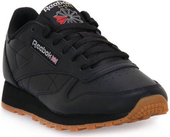 REEBOK CLASSICS Leather Sneakers Core Black Pure Grey Reebok Rubber Gum-02 Dames - Foto 6