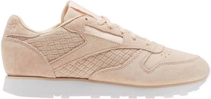 Reebok Sport Lage Sneakers CL Lthr Woven Emb