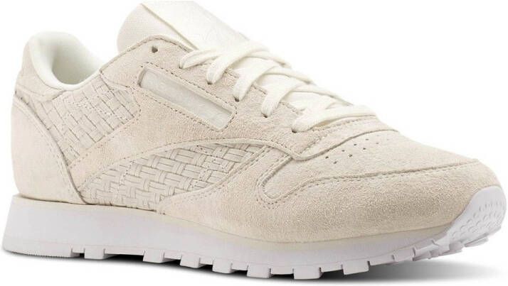 Reebok Sport Lage Sneakers CL Lthr Woven Emb