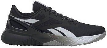 Reebok nanoflex sportschoenen zwart wit heren