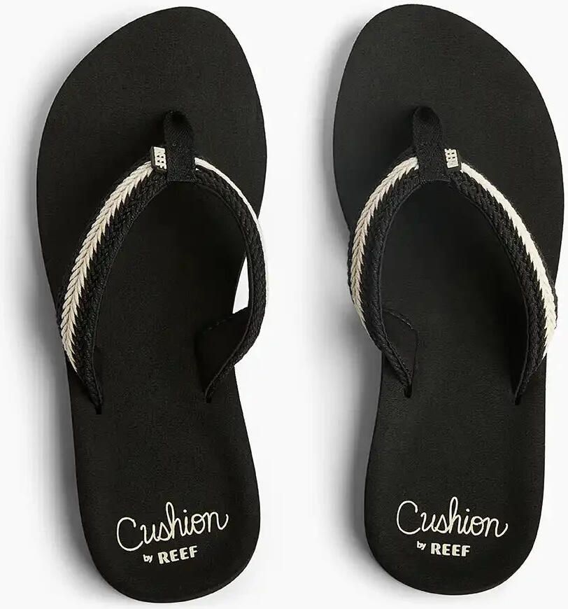 Reef Baja Maria Slippers Dames synthetische slippers Black Vintage - Foto 2