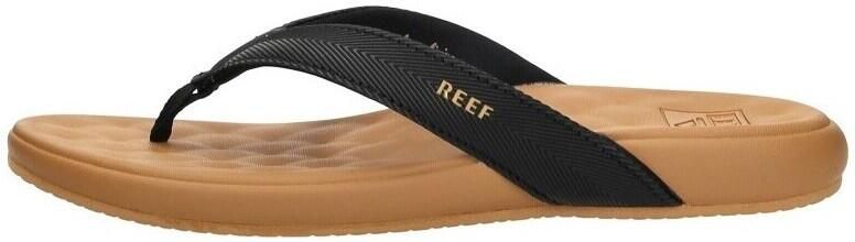 Reef CUSHION MELODY Dames Slippers Zwart Lichtbruin - Foto 13
