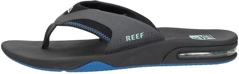 Reef Fanning gunmetal Ocean Heren Slippers Donkergrijs Blauw - Foto 10