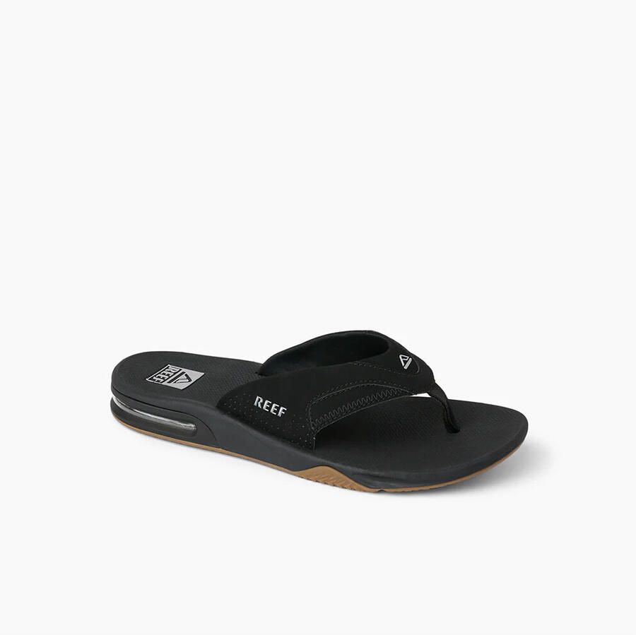 Reef Teenslippers RF002026BLS-61 Fanning Black Silver - Foto 18