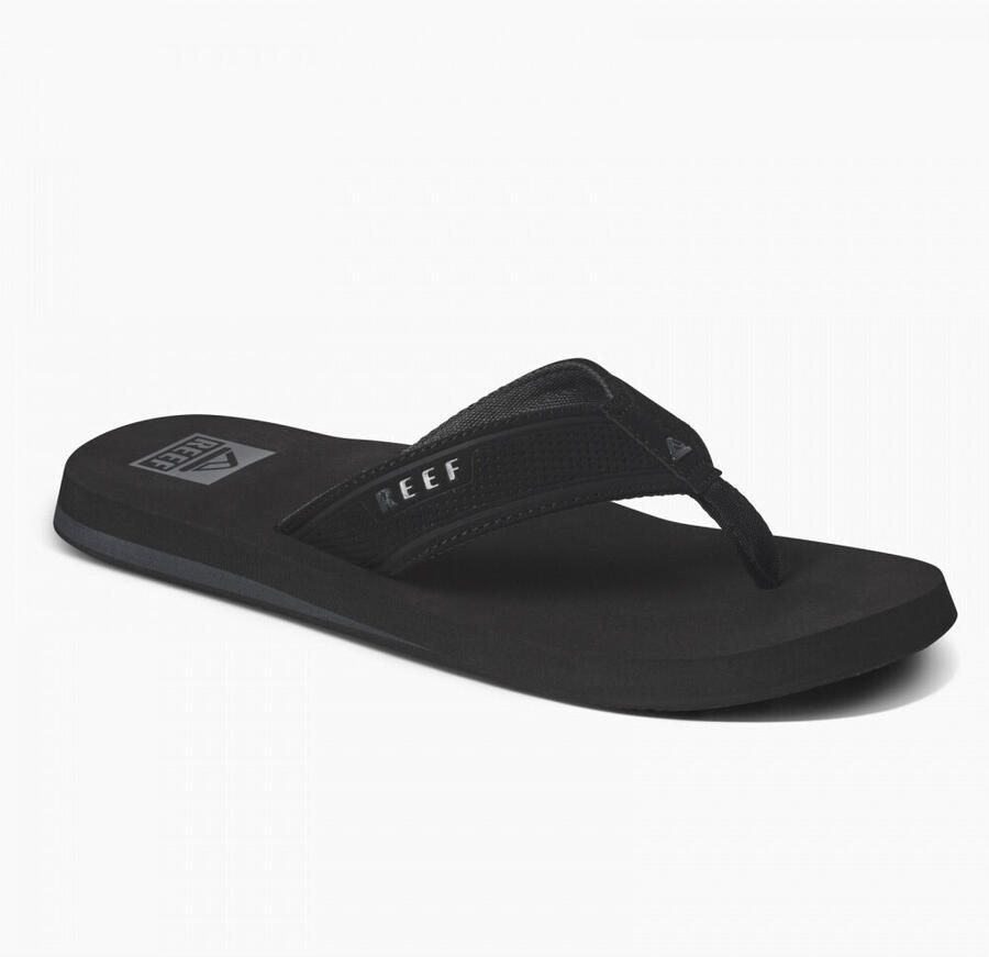 Reef The Layback black Teenslippers Zwart Synthetisch Heren Zwart - Foto 9