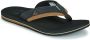 Reef Cushion Dawn Sandalen zwart - Thumbnail 1