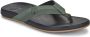Reef Cushion Phantom 2.0 Olive Gum Heren Slippers Zwart Olijfgroen - Thumbnail 8